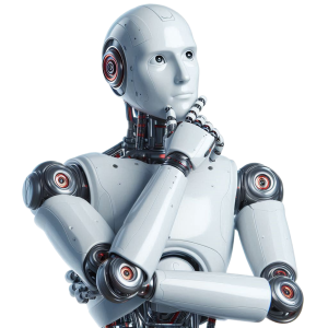 —pngtree—thinking robot 15573149